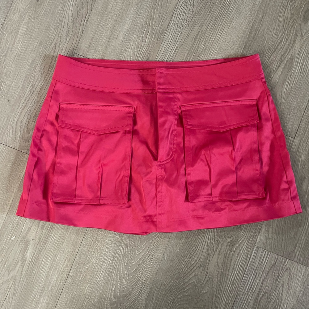 Forever 21 Red Cargo Shorts with Modern Design